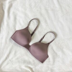 NWOT Uniqlo Wireless Bra in Brown